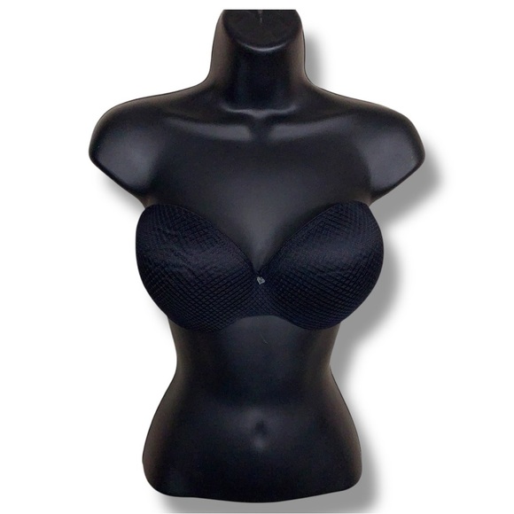 Blackheart Other - 34DD Blackheart Strapless Bra Lined Underwire Push Up Style Goth